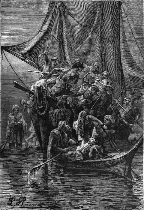Ibn Batuta's vessel was seized by pirates