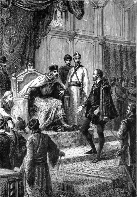 Chancellor received by the Czar